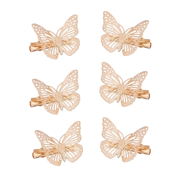 Butterfly Hair Clips ( pack of 3)