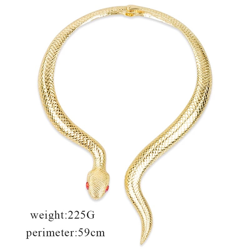 SNAKES OFF THE HINGE NECKLACE – Jewelry4theCulture.com