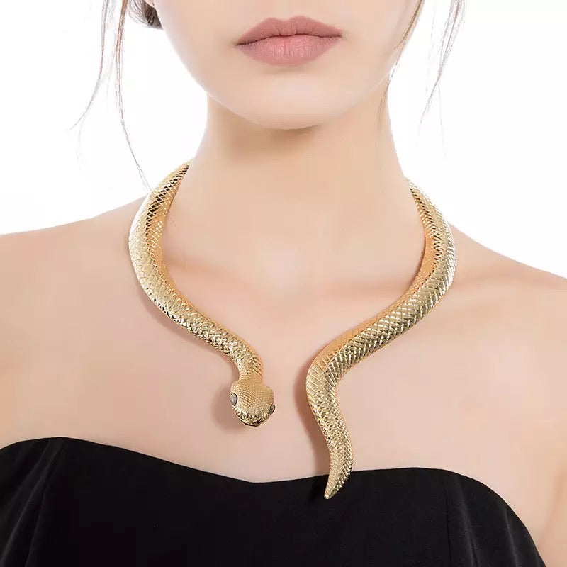 SNAKES OFF THE HINGE NECKLACE – Jewelry4theCulture.com